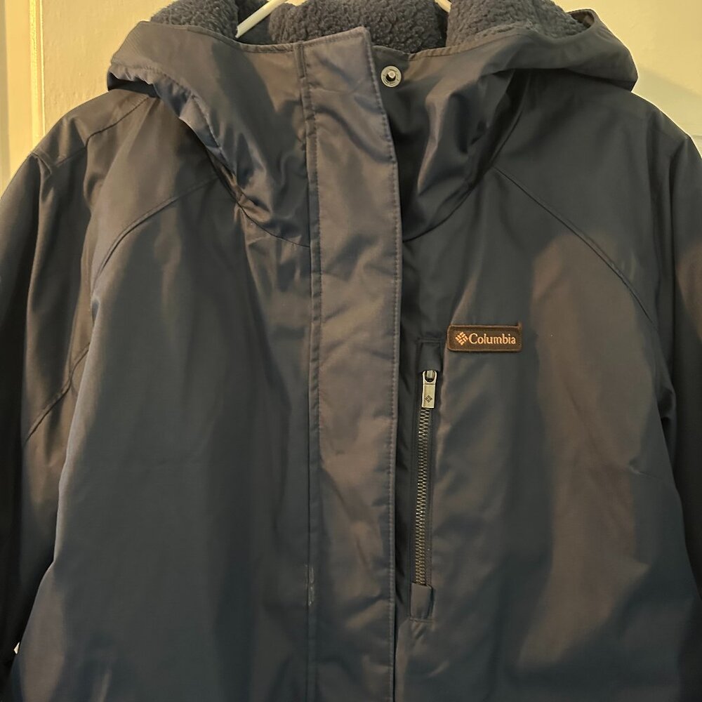Columbia Winter Jacket - Navy Blue - Picture 5 of 7